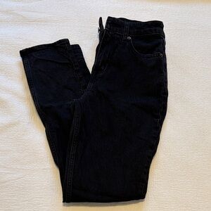 A&F Classic Skinny Black Denim Jeans